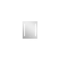 Miroir led 70 x 60 cm noir Scott - MPGLASS