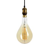Ampoule LED PS160 E27 16x16cm transparent blanc chaud - XANLITE