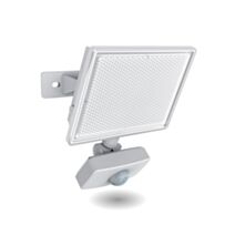 Projecteur mural blanc led IP44 détecteur mouvement 1600Lm 20W 6500K - XANLITE