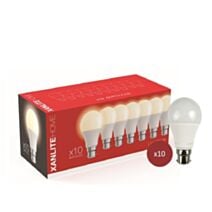 Lot de 10 ampoules LED A60 B22 SMD