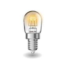 Lot de 2 ampoules Halogène 2,2x4,8cm blanc chaud dimmables culot E14 - XANLITE