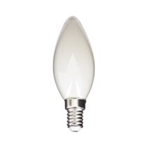 Ampoule E14 flamme opaque 470lm 4000K 4W dimmable - XANLITE