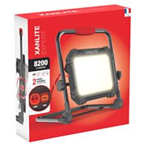 Projecteur LED filaire 8200lm 100W IP54 blanc froid - XANLITE