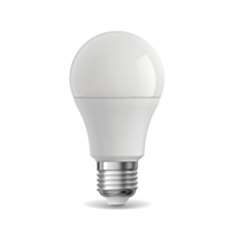 Ampoule filament LED transparent culot E14 14,5x6,5x6,5cm blanc - XANLITE