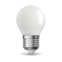 Ampoule Filament LED P45 verre 12x5x5cm blanc neutre - XANLITE