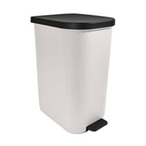 Poubelle de cuisine Harper 35L blanc - MSV