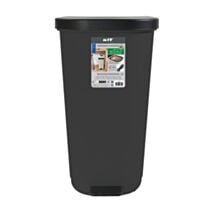 Poubelle de cuisine Harper 35L noir - MSV