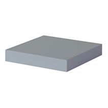 Tablette DS4 38 mm 23 x 23,5 cm bleu pastel - DECO SYSTEM