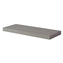 Tablette DS4 38 mm 90 x 23,5 cm chêne gris - DECO SYSTEM