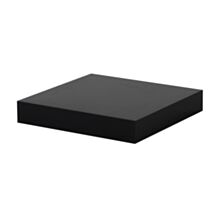 Tablette DS4 38 mm 23 x 23,5 cm noir - DECO SYSTEM