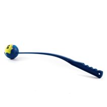 Lance balles bleu 36 cm + balle de tennis 6 cm - ZAMIBO