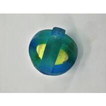 Jouet chien balle tennis 9 cm extérieur TPR bleu - ZAMIBO