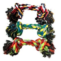 Corde noeud forme os épaisseur 5 cm 375 cm coloris assortis - ZAMIBO