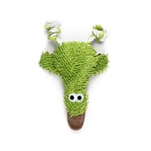 Peluche canard "pouet-pouet" 27 x 17 x 4 cm vert - ZAMIBO