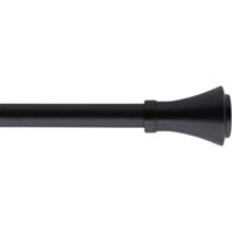 Kit extensible Brasserie 210-380cm noir mat - LUANCE