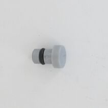 Lot de 2 embouts bouchons D16 gris laqué - LUANCE