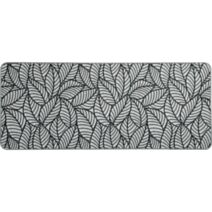Tapis imprimé Jungle 50 x 120 cm gris