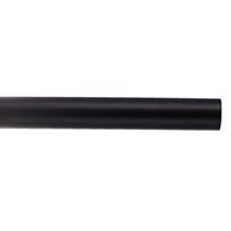 Tube fer forgé D28 1.60m noir mat