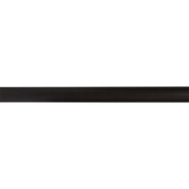Barre 2.00 m D28 bois noir mat