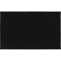 Tapis Anna 50 x 80 cm polypropylène noir - LUANCE
