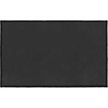 Tapis Anna 50 x 80 cm polypropylène gris anthracite - LUANCE