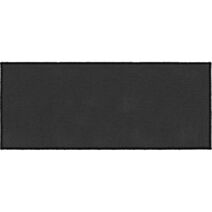 Tapis Anna 50 x 120 cm polypropylène gris anthracite - LUANCE