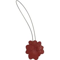 Embrasse résine aimantée Eva MM rouge piment - LUANCE