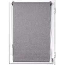 Store enrouleur tamisant texturé 90 x 180 cm gris - LUANCE