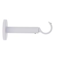 Support simple ouvert extensible Ø28 mm x 115 mm blanc mat - LUANCE