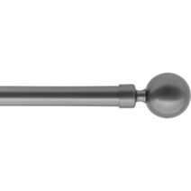 Kit extensible 120-210 cm Ø19 embout Stael gris béton - LUANCE
