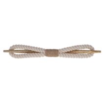 Embrasse Coton Albertine écru 24x0,60x2cm - LUANCE