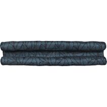 Boudin de porte double bourrelet Jungle 80 cm bleu canard - LUANCE