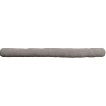 Boudin de porte simple bourrelet Bouclette 80 cm gris clair - LUANCE
