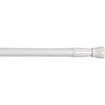 Tringle extensible entre-murs 135-250cm blanc satiné - LUANCE