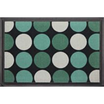 Tapis PET/TPE Iconic 40x60cm turquoise - LUANCE