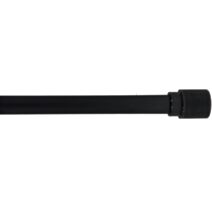 Kit extensible Emile 120-210cm noir mat - LUANCE