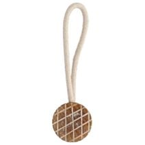 Embrasse Bois Aimantée Africa 32,5x1,6x4cm naturel - LUANCE