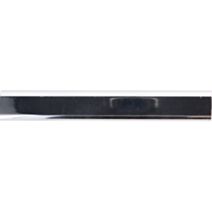 Barre de penderie acier chromé 110cm ovale 30x15mm argent - LUANCE