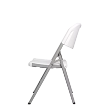 Chaise pliante blanche - XLUMIX