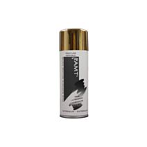 Peinture aérosol à effet métallisé chrome or - AMT