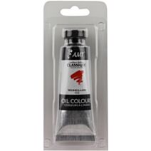 Peinture à l'huile tube 45 mL rouge vermillon - AMT