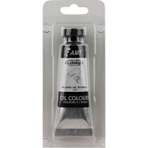 Peinture à l'huile tube 45 mL blanc de titane - AMT