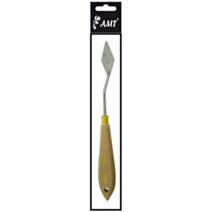 Couteau à peindre N°1004 manche bois 1,20cm - AMT