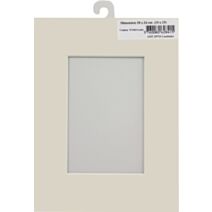 Passe partout 18 x 24 cm ouverture 10 x 15 cm ivoire - AMT