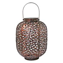 Lanterne solaire métal design rétro - GALIX