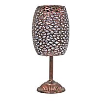 Lampe de table solaire métal design rétro - GALIX
