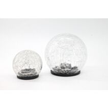 Sphère solaire effet verre brisé Ø10 cm - GALIX