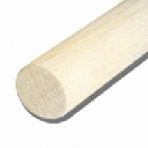 Bâton rond exotique blanc 2400 x 19 x 15 mm - SUPBOIS