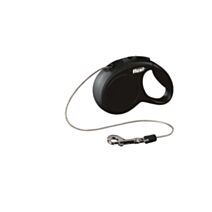 Flexi Laisse Corde New Classic XS 3m Noir - ZOLUX