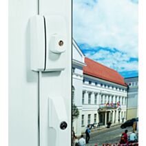 Verrou fenêtre / Baie blanc / Sécurité supplémentaire pour la fenêtre FTS96